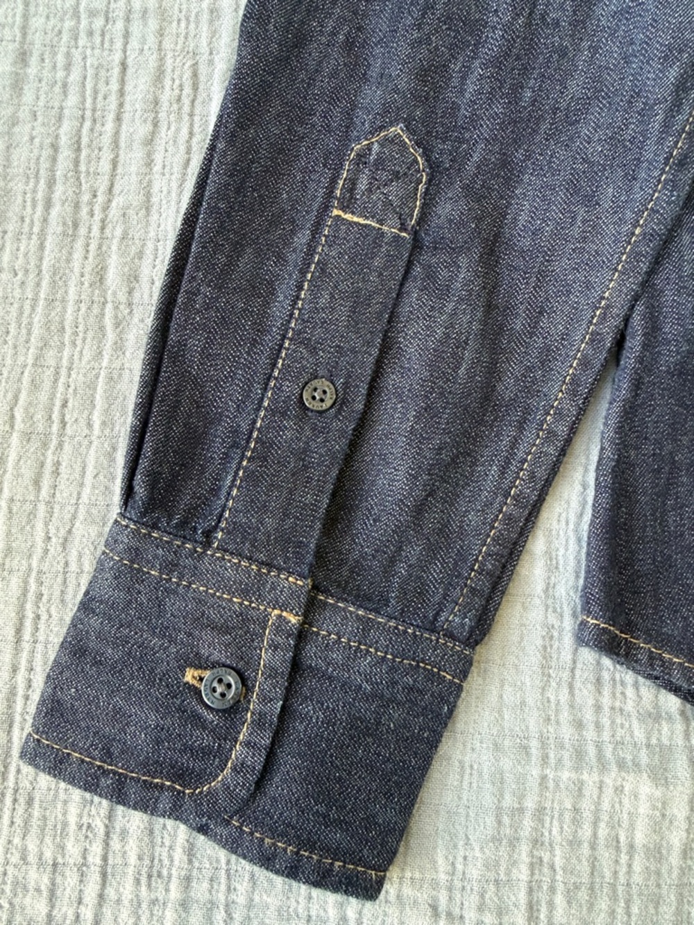 Lauren by Ralph Lauren Jamelko Classic Fit Denim Button-Up Shirt - NWOT - Picture 9 of 12